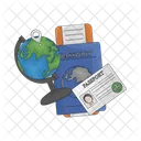 Passport Document Visa Icon