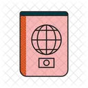 Passport Travel Identification Icon