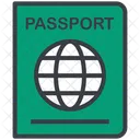 Travel Passport Pass Icon