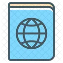 Passport Document Certificate Icon