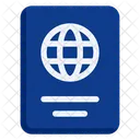 Passport Immigration Document Icon