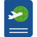 Travel Visa Document Icon