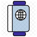 Passport Travel Visa Icon