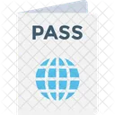 Passport Visa Travel Icon