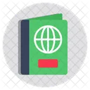 Passport Visa Permit Icon