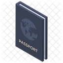 Passport Identification Of Country Authorization Icon