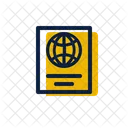 Passport Document Business Icon