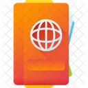 Passport Travel Visa Icon