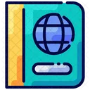 Passport Document Id Icon