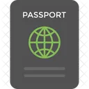 Passport International Travelling Icon