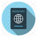 パスポート、チケット、旅行 アイコン