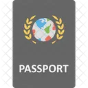 Identity Card International Passport International Travel Icon