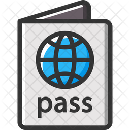 Passport Icon Of Colored Outline Style Available In Svg Png Eps Ai Icon Fonts