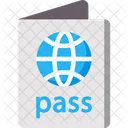 Passport Pass Ticket Icon
