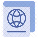 Passport Refugee Permission Icon