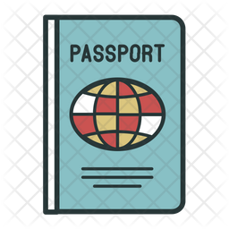 Passport Icon Of Colored Outline Style Available In Svg Png Eps Ai Icon Fonts