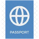 Logistics Delivery Passport Icon