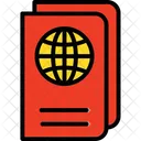 Passport Travel Book Travel Pass Icon