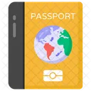 Travel Pass Travel Permit Passport Icon