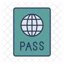 Passport International Passport Pass Icon