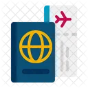 Passport Travel Id Transportation Icon