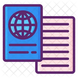 Passport  Icon