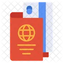 Passport Document Credit Icon