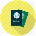 Passport Travel Object Icon