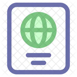 Passport  Icon