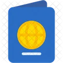 Passport Paper Identification Icon