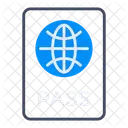 Passport Travel Visa Icon