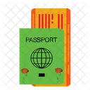 Passport Document Vacation Icon