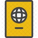 Passport Airplane Airport Icon