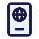 Passport Document Identity Icon