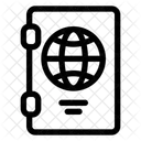 Passport Pass Citizenship Icon