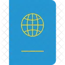 Passport Travel Document Identification Icon