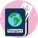 Travel Document International Travel Visa Icon