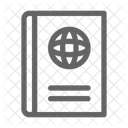 Passport Immigration Tourism Icon