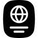 Passport Travel Document Icon
