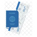 Passport Itinerary Icon