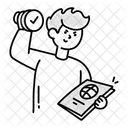 Passport Verification Validation Authentication Icon