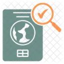 Passport Verification Passport Verification Icon