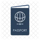 Passport Visa Vacation Icon