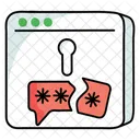 Incorrect Security Login Icon