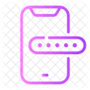Password Access Mobile Icon