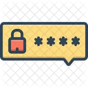 Password Word Of Identification Identification Icon