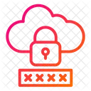 Password Cloud Computing Privacy Icon