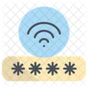 Password Wifi Bluetooth Icon