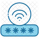 Password Wifi Bluetooth Icon
