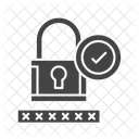 Password Approved Security Access Icon